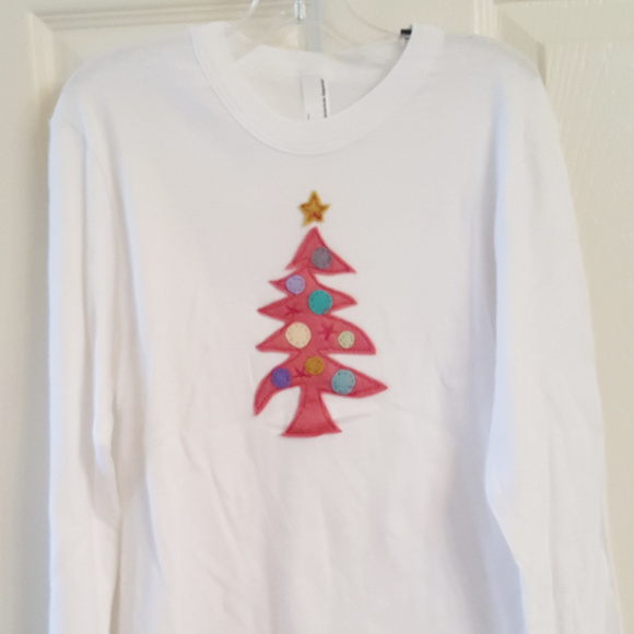 American Apparel XMAS TREE Toddler Tee Shirt Custom Made NWT Designer Kids Wear - Picture 1 of 8